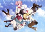  akemi_homura atelier_tiv kaname_madoka kyuubee mahou_shoujo_madoka_magica miki_sayaka pantyhose sakura_kyouko seifuku tiv tomoe_mami 