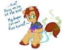  diaper equine f&aelig;ces feces horse male mammal one-up_(rfswitched) pony rfswitched scat stinky young 