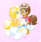  cute diaper equine horse mammal one-up_(rfswitched) pony rfswitched shy_guy_(rfswitched) young 