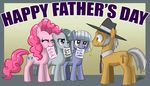  child clyde_pie_(mlp) cute daughter english_text equine father female feral friendship_is_magic fur grey_hair hair hat horse inkie_pie_(mlp) john_joseco male mammal my_little_pony parent pink_fur pink_hair pinkie_pie_(mlp) pony sibling sisters smile text young 