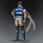  alternate_costume shin_sangoku_musou shorts socks solo yue_jin 