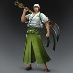  1boy alternate_costume brush japanese_clothes ma_dai shin_sangoku_musou 