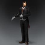 alternate_costume butler formal lu_su monocle shin_sangoku_musou suit 