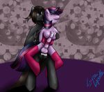  anal anal_penetration anthro anthrofied balls blush breasts collar dickgirl equine friendship_is_magic fur hair horn horse intersex leash lupo-lycanth male mammal multi-colored_hair my_little_pony outside penetration penis pony purple_eyes purple_fur purple_hair sex twilight_sparkle_(mlp) unicorn 