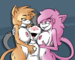 2013 aeris_(vg_cats) age_difference anthro areola big_breasts blush breast_fondling breast_grab breasts cat erect_nipples feline female fondling fr0st grey_hair hair huge_breasts incest leo&#039;s_mom leo's_mom leo_(vg_cats) male mammal milf mother nipples nude parent pink_hair smile vg_cats 