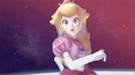  3d animated animated_gif nintendo peach pose princess princess_peach super_mario_bros. taunt 