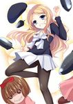  bad_id bad_pixiv_id beret blonde_hair blue_eyes doll frenda_seivelun hat long_hair missile panties panties_under_pantyhose pantyhose solo to_aru_kagaku_no_railgun to_aru_majutsu_no_index underwear yappen 