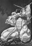  amazon_(dragon's_crown) big_muscles black_and_white chainmail_bikini dragon&#039;s_crown dragon's_crown female greyscale human impractical_armor mammal monochrome muscles muscular_female thick_thighs unconvincing_armor 
