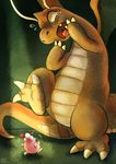  dragonite fang haychel heart igglybuff open_mouth pixiv_thumbnail pokemon resized scared spotlight tears 