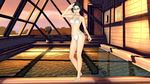  black_hair pool premium_play_darkness short_hair swimsuit 