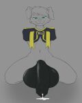 anthro atrophene balls big_balls big_penis foreskin genitals hi_res hyper kneeling male penis regulus_(species) solo