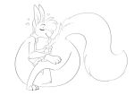 anal anal_masturbation anus autorimming citra citra_taur claws eyebrows fur halbean hi_res male mammal mammal_taur masturbation monochrome oral oral_masturbation paws solo tail taur tongue tongue_out twerp_(halbean)