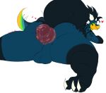 anal_prolapse anthro dragon efraarts hi_res looking_at_viewer looking_back looking_back_at_viewer male mythological_creature mythological_scalie mythology paws prolapse scalie solo
