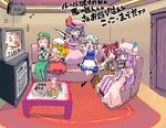  bad_id bad_pixiv_id blood flandre_scarlet hong_meiling izayoi_sakuya karaoke kinnikuman kinnikuman_(character) koakuma multiple_girls nosebleed oekaki patchouli_knowledge remilia_scarlet tonbi touhou translated 