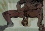 animal_genitalia animal_penis anthro balls big_balls equine_genitalia equine_penis genitals hi_res male penis penis_tip sheath sheath_play theotormon