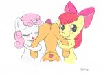  apple_bloom cutie_mark_crusaders friendship_is_magic my_little_pony scootaloo shoroch sweetie_belle 