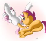  cutie_mark_crusaders friendship_is_magic my_little_pony scootaloo shoroch sweetie_belle 