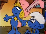  animated helix smurfette tailor_smurf the_smurfs 