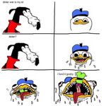  dolan_dooc donald_duck goofy meme tagme 