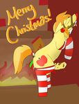  braeburn christmas friendship_is_magic my_little_pony poppymay1997 