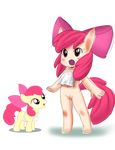 &#37324;&#30000;&#24196;&#21496; amber_eyes apple_bloom apple_bloom_(mlp) apron black_background bow child cub cutie_mark_crusaders equine female friendship_is_magic fur hair horse human humanized looking_at_viewer mammal my_little_pony open_mouth plain_background pony pussy red_hair simple_background smile solo yellow_fur young 