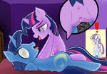  cosmicclop friendship_is_magic mr_sparkle mrs_sparkle my_little_pony twilight_sparkle 