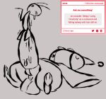 animal_genitalia anthro arthropod arthropod_abdomen arthropod_abdomen_cloaca arthropod_abdomen_genitalia big_penis bodily_fluids cloaca cloacal cloacal_penetration duo genitals hhbrother hi_res huge_penis insect large_penetration living_condom male male/male manny_(hhbrother) mantis mind_break monochrome penetration penis selfcest sex shaking simple_background size_difference sketch sleep_sex sleeping square_crossover strawpage sweat trembling
