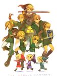 bad_id bad_pixiv_id blonde_hair blue_eyes boomerang child dual_wielding everyone holding holding_sword holding_weapon left-handed link male_focus master_sword multiple_boys multiple_persona older pointy_ears slingshot sword the_legend_of_zelda the_legend_of_zelda:_a_link_to_the_past the_legend_of_zelda:_four_swords the_legend_of_zelda:_ocarina_of_time the_legend_of_zelda:_the_minish_cap the_legend_of_zelda:_twilight_princess time_paradox toon_link triforce uichi weapon young_link 