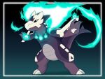 absurd_res alolan_form alolan_marowak balancing bone colored_fire elemental_manipulation fan_character fire fire_manipulation fusion generation_1_pokemon generation_7_pokemon generation_8_pokemon green_fire hi_res hisuian_form hisuian_typhlosion ichirotc male marowak mask multicolored_body nintendo pokemon pokemon_(species) pokemon_fusion regional_form_(pokemon) skull skull_head skull_mask