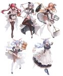 ;q absurdres alternate_costume animal_ear_fluff animal_ears apron bare_shoulders between_breasts black_collar black_dress black_garter_straps black_ribbon black_shoes black_sleeves blonde_hair blue_hair blush boots bow bow_apron bowtie braid breast_curtains breasts carrot cleavage closed_mouth collar color_guide commentary_request cooking cup dark-skinned_female dark_elf dark_skin decantering detached_sleeves dress earrings elf eyebrows_hidden_by_hair fang food frilled_apron frilled_collar frills full_body garter_straps glasses gloves gold_trim green_eyes grey_hair hair_between_eyes hair_bow hair_ribbon heart heart_hands heterochromia high_collar high_heel_boots high_heels highres hikimayu holding holding_ladle holding_mop holding_saucer holding_teapot holding_watering_can hololive houshou_marine jewelry juliet_sleeves ladle large_breasts layered_skirt light_smile long_dress long_hair long_sleeves looking_at_viewer maid maid_apron maid_headdress maison_de_cante mandarin_collar mature_female mop multicolored_hair one_eye_closed open_mouth orange_eyes pekomama pekomon_(usada_pekora) pointy_ears pom_pom_(clothes) pom_pom_earrings pouring puffy_sleeves rabbit-shaped_pupils rabbit_ears rabbit_girl red_eyes red_hair ribbon round_eyewear saucer shiranui_flare shirogane_noel shoes short_eyebrows simple_background skin_fang skirt skirt_under_dress sleeve_cuffs standing steamed_bun stirrup_legwear streaked_hair sweat symbol-shaped_pupils tassel teacup teapot thick_eyebrows thighhighs tiptoes toeless_legwear tongue tongue_out twin_braids twintails two-tone_hair usada_pekora virtual_youtuber watering_can white_apron white_background white_bow white_bowtie white_dress white_garter_straps white_gloves white_hair white_skirt white_sleeve_cuffs white_thighhighs white_wrist_cuffs wok wrist_cuffs yellow_eyes 