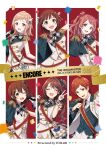  1boy 5girls amami_haruka brown_hair commentary_request gakuen_idolmaster gloves green_eyes hanami_saki idolmaster idolmaster_cinderella_girls idolmaster_million_live! idolmaster_shiny_colors idolmaster_side-m kasuga_mirai long_hair multiple_girls necktie open_mouth purple_eyes red_ribbon ribbon sakuragi_mano shimamura_uzuki smile tendo_teru tomari_(veryberry00) white_gloves yellow_eyes 