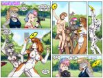 2024 action_pose alice_dare animal_genitalia anthro balls beagle brave_new_world_(style_wager) breasts brown_eyes brown_hair camera canid canine canis chest_tuft clitoral_hood clothed clothing collar dalmatian domestic_cat domestic_dog dots_domino ear_piercing eyewear eyewear_only felid feline felis footwear footwear_only fox frisbee furafterdark genitals german_shepherd glasses glasses_only gloves_(marking) grey_eyes grey_hair hair hand_on_hip hands_above_head henrietta_hound herding_dog human hunting_dog jumping mammal markings mostly_nude multicolored_hair navel nipples nude one_eye_closed open_mouth open_smile outside park pastoral_dog pepper_rise piercing pose pubes rex_harry running sally_cooper sandals sandals_only scent_hound sheath shoes smile spots spotted_body standing style_wager tattoo topwear tuft vicky_hope vulva wearing_glasses white_hair yellow_eyes