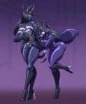 2025 antennae_(anatomy) anthro armwear arthropod arthropod_abdomen bee big_breasts black_armwear black_boots black_clothing black_elbow_gloves black_footwear black_gloves black_hair black_handwear black_knee_boots black_latex black_skinsuit boots breasts clothed clothed_anthro clothed_female clothing drone duo elbow_gloves ethen_(nightgail96) female footwear gloves hair handwear hi_res high_heeled_boots high_heels hymenopteran insect latex latex_armwear latex_boots latex_clothing latex_elbow_gloves latex_footwear latex_gloves latex_handwear latex_knee_boots latex_skinsuit long_hair machine protogen protogen_visor rogue_(midnight-fox745) shoes skinsuit tight_clothing toughset