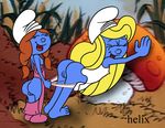  helix sassette smurfette tagme the_smurfs 