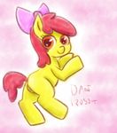  apple_bloom cutie_mark_crusaders friendship_is_magic my_little_pony pogan-danadyu 