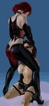  3d_sexvilla animated bloodrayne crossover lara_croft rayne tem(a) tomb_raider 