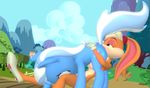  crossover friendship_is_magic lola_bunny my_little_pony space_jam trixie_lulamoon valentinexredfield 