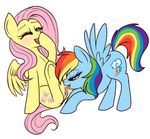  fluttershy friendship_is_magic my_little_pony rainbow_dash tagme 