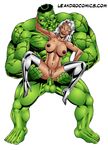  hulk hulk_(series) leandro_comics marvel storm x-men 