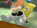  andreygovno animated sandy_cheeks source_filmmaker spongebob_squarepants 