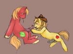  big_macintosh braeburn friendship_is_magic my_little_pony seryth 