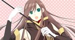  brown_hair gloves green_eyes kanae_(aab) long_hair tales_of_(series) tales_of_the_abyss tear_grants 