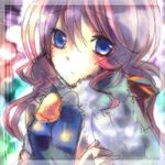  artist_request bell blue_eyes lowres pink_hair sheep_(trickster) solo trickster 