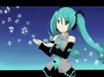  amagu aqua_hair bad_id bad_pixiv_id bass_clef eighth_note hatsune_miku highres long_hair musical_note quarter_note sharp_sign sixteenth_note solo twintails vocaloid 
