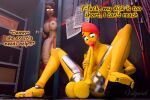 3d_(artwork) animatronic anthro avian balls beak bear big_balls big_breasts big_penis bird black_hair black_lips blue_eyes breasts chicken crossgender dialogue digital_media_(artwork) door duo english_text erection five_nights_at_freddy&#039;s five_nights_at_freddy&#039;s_2 flaccid freddy_(fnaf) ftg_crossgender fti_crossgender galliform gallus_(genus) genitals glowing glowing_eyes gynomorph hair hi_res holding_leg holding_thigh huge_balls huge_penis humanoid_genitalia humanoid_penis inside intersex licking lips long_penis looking_at_another looking_down_at_penis machine mammal mtg_crossgender mti_crossgender nipples non-mammal_breasts nude_anthro nude_gynomorph nude_intersex open_mouth oral penile penis penis_lick penis_size_difference phasianid red_hair red_nipples robot robot_anthro sad scottgames self_lick sex sitting sitting_on_ground spread_legs spreading text tongue tongue_out toy_chica_(fnaf) vein veiny_balls veiny_penis vilgard watermark wire yellow_body yellow_eyes
