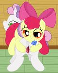  apple_bloom cutie_mark_crusaders friendship_is_magic my_little_pony ohohokapi sweetie_belle 