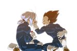  2boys dragon_ball dragonball_z multiple_boys supobi trunks_(dragon_ball) vegeta 