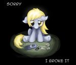  broken cellphone derpy_hooves_(mlp) equine female feral friendship_is_magic hair horse mammal meme my_little_pony nokia_3310 paradox phone pony solo vapgames 