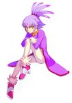  bad_id bad_tumblr_id blaze_the_cat full_body fur_trim highres humanization ponytail purple_hair shoes solo sonic_the_hedgehog white_background yellow_eyes 