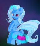  anal anal_insertion anal_penetration anthro anthrofied anus blue_fur butt cutie_mark dildo equine female friendship_is_magic fur hair horn horse insertion mammal mancharm masturbation my_little_pony penetration pony purple_eyes pussy sex_toy solo trixie_(mlp) two_tone_hair unicorn 